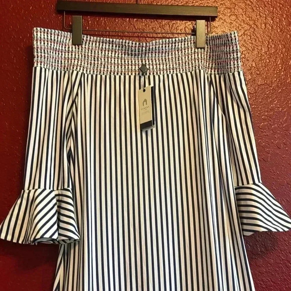 Cabana Life St Barts Coveluxe Smocked Off Shoulder Dress - Picture 3 of 6